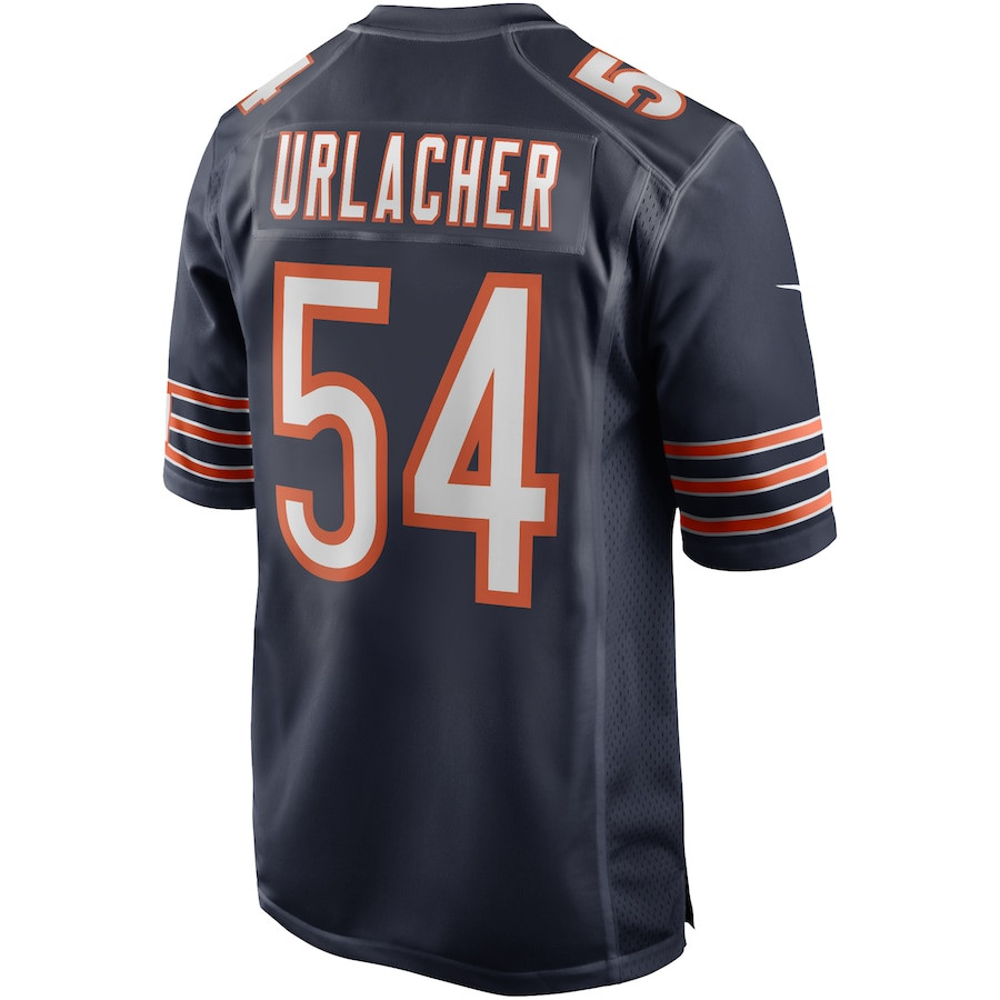 Brian Urlacher 54 Chicago Bears Men Game Retired Jersey - Navy JS4749 nicesnker - Image 3