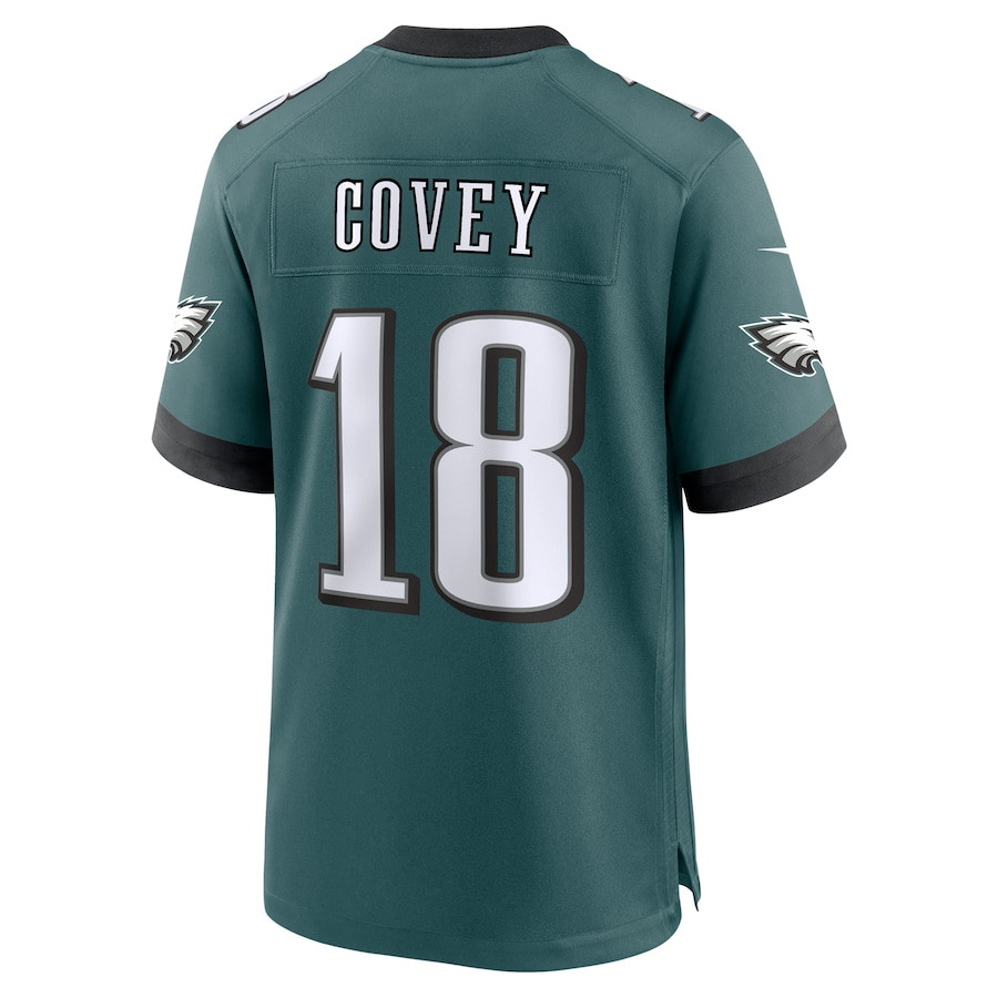 Britain Covey 18 Philadelphia Eagles Team Game Men Jersey - Midnight Green JS5540 nicesnker - Image 3