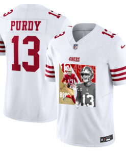 Brock Purdy 13 San Francisco 49ers The Son of Steel Game Men Jersey - White JS6520 nicesnker