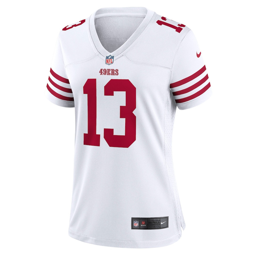 Brock Purdy 13 San Francisco 49ers Women Game Jersey - White JS6160 nicesnker - Image 2