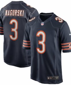 Bronko Nagurski 3 Chicago Bears Men Game Retired Jersey - Navy JS6871 nicesnker