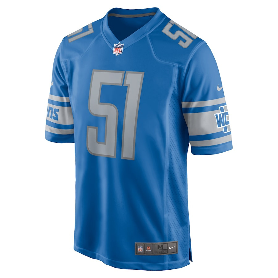 Bruce Irvin 51 Detroit Lions Game Men Jersey - Blue JS7236 nicesnker - Image 2