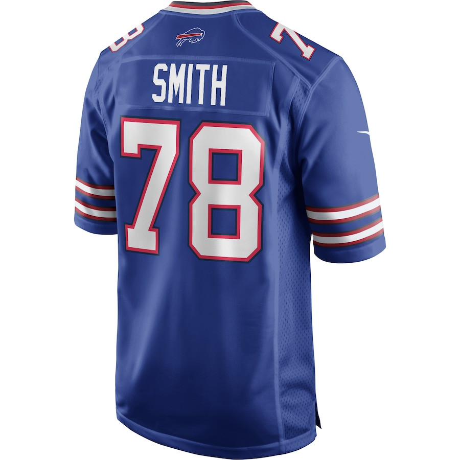 Bruce Smith 78 Buffalo Bills Men Game Retired Jersey - Royal JS3135 nicesnker - Image 3