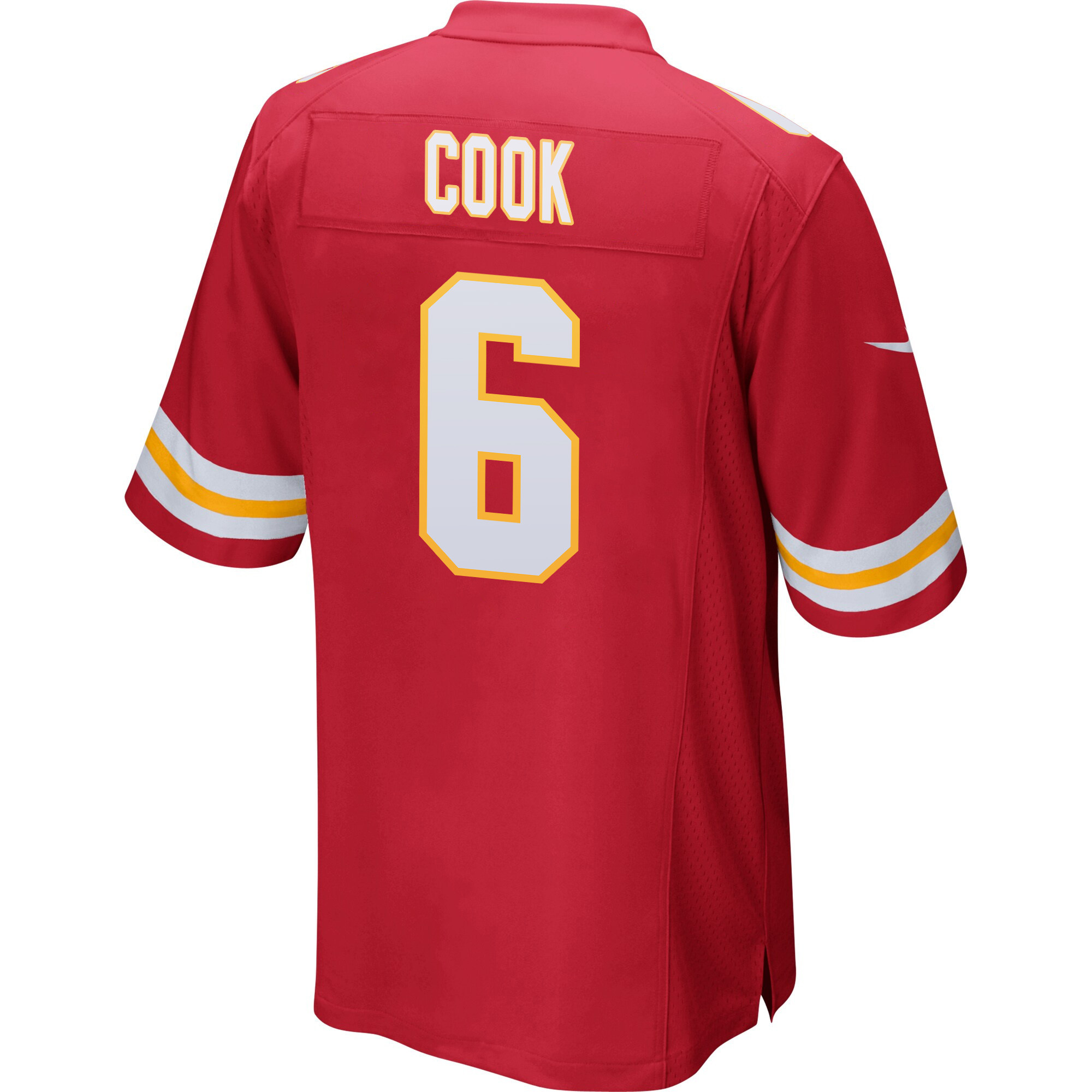 Bryan Cook 6 Kansas City Chiefs Super Bowl LVIII Champions 4X Game Men Jersey - Red JS5614 nicesnker - Image 3