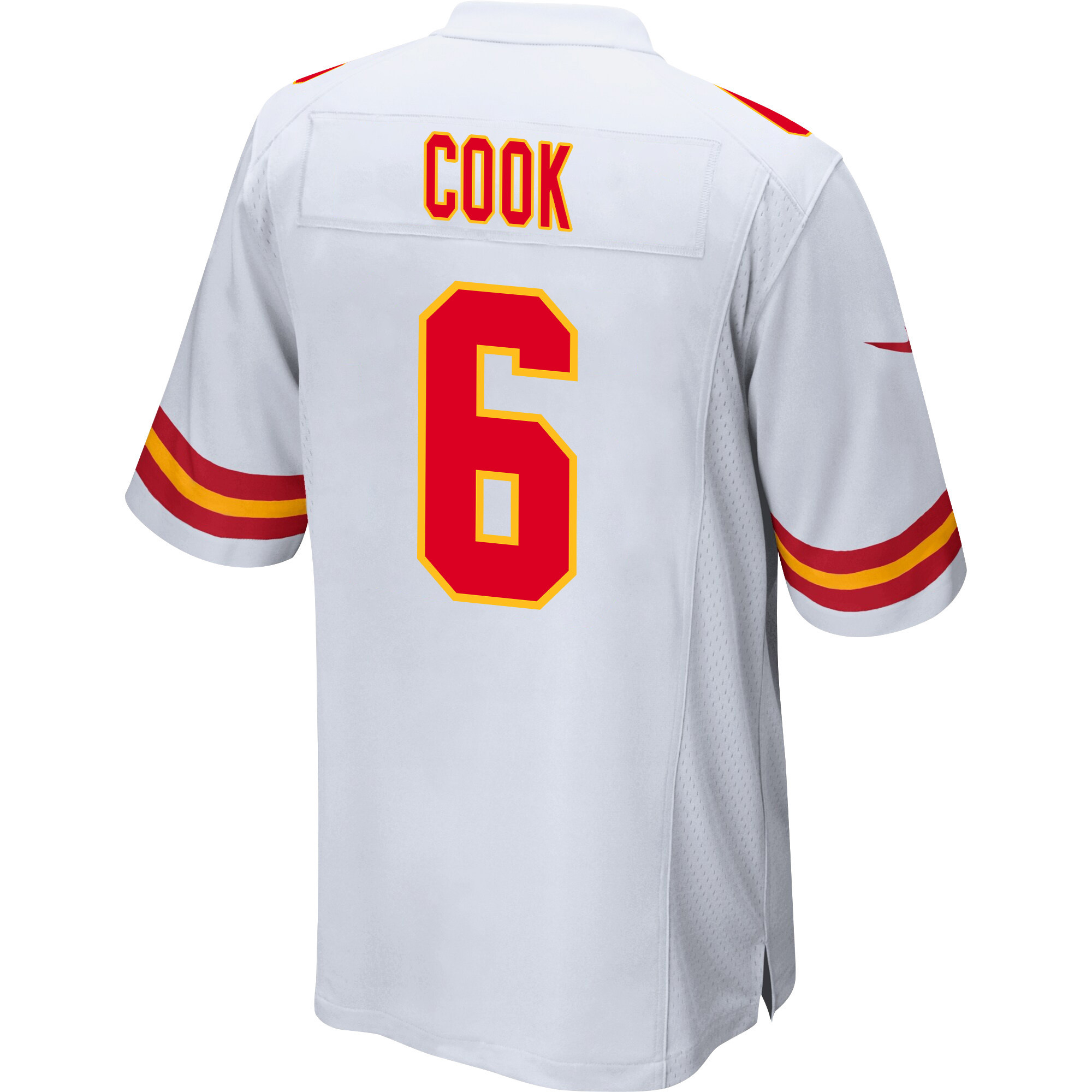 Bryan Cook 6 Kansas City Chiefs Super Bowl LVIII Patch Game Men Jersey - White JS7314 nicesnker - Image 3