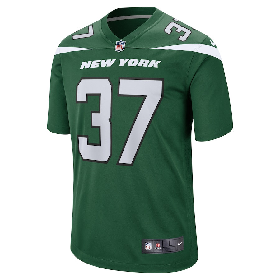 Bryce Hall 37 New York Jets Men Game Jersey - Gotham Green JS7631 nicesnker - Image 2