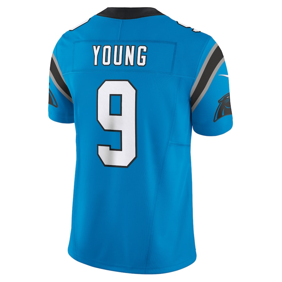 Bryce Young 9 Carolina Panthers Vapor F.U.S.E. Limited Jersey - Men Blue JS2988 nicesnker - Image 3