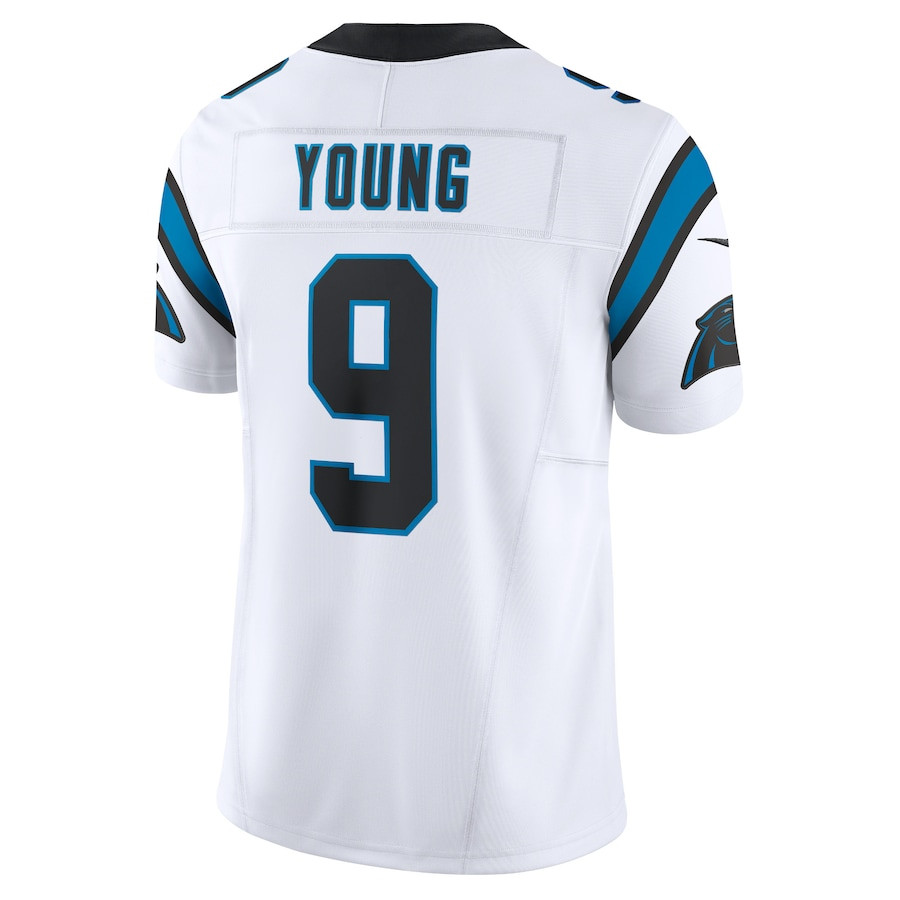 Bryce Young 9 Carolina Panthers Vapor F.U.S.E. Limited Jersey - Men White JS9588 nicesnker - Image 3