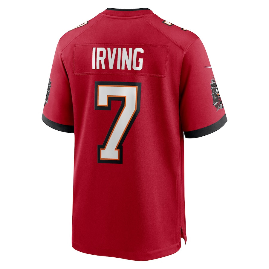 Bucky Irving 7 Tampa Bay Buccaneers Game Men Jersey - Red JS4028 nicesnker - Image 3