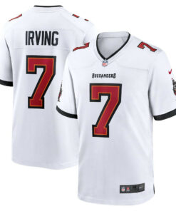 Bucky Irving 7 Tampa Bay Buccaneers Game Men Jersey - White JS8384 nicesnker