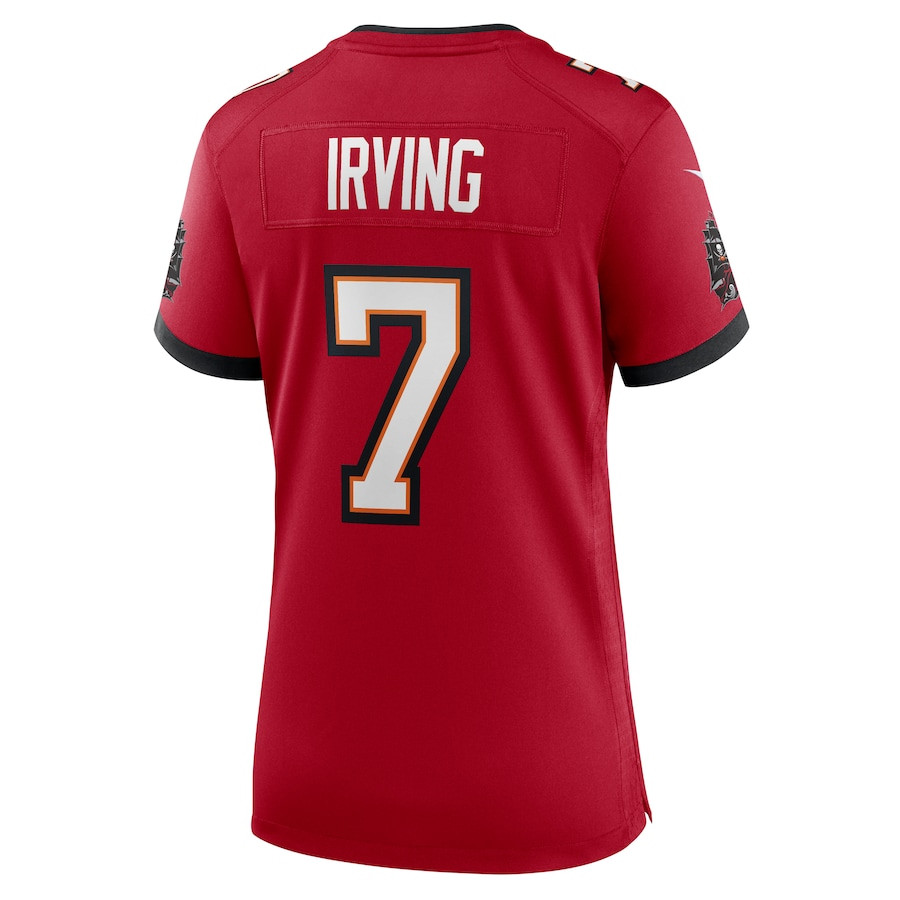 Bucky Irving 7 Tampa Bay Buccaneers Game Women Jersey - Red JS7208 nicesnker - Image 3