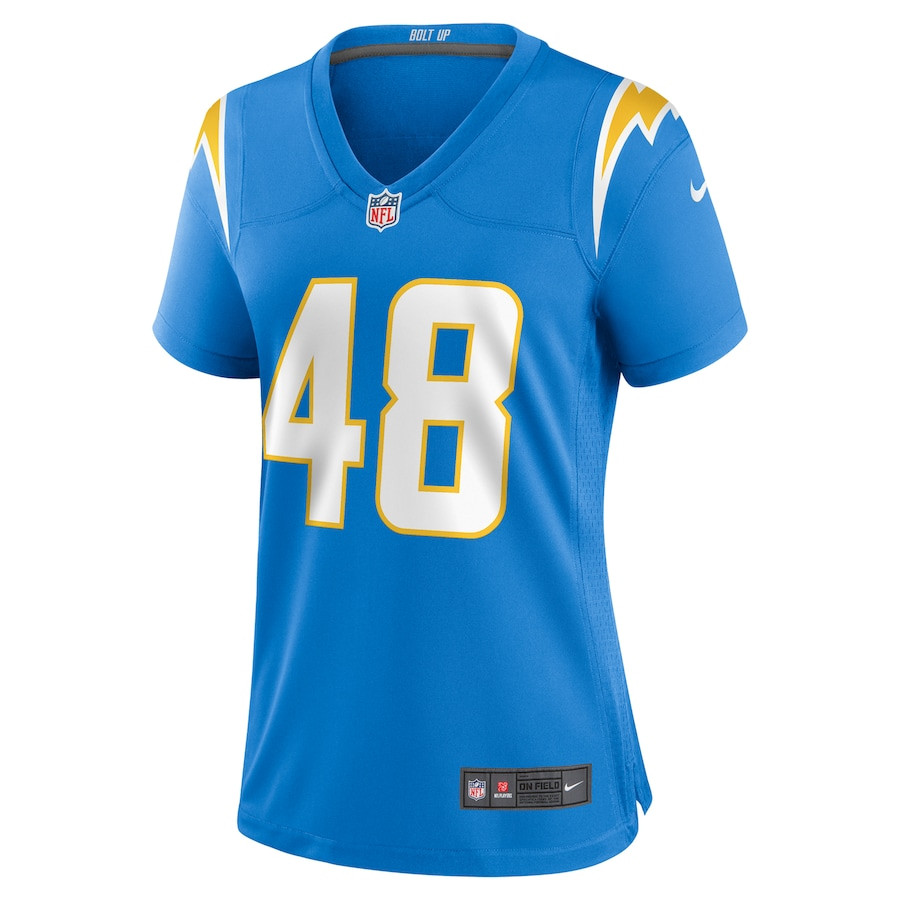 Bud Dupree 48 Los Angeles Chargers Women's Game Jersey - Powder Blue JS6684 nicesnker - Image 2