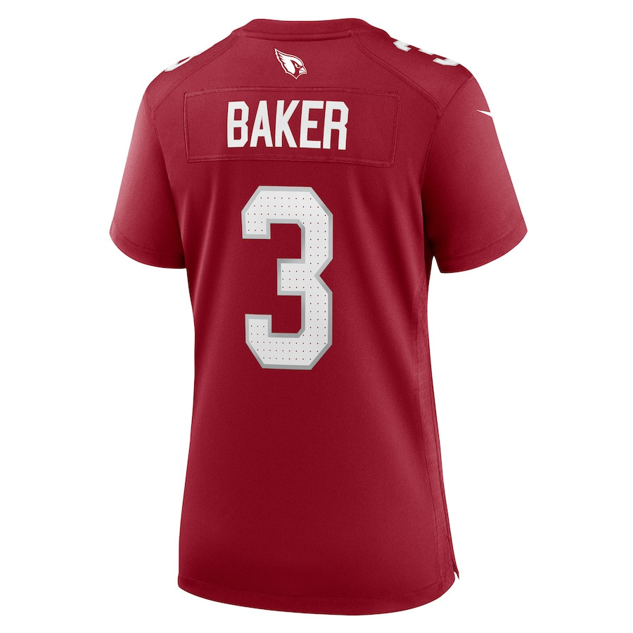 Budda Baker 3 Arizona Cardinals Women's Game Jersey - Cardinal JS8079 nicesnker - Image 3