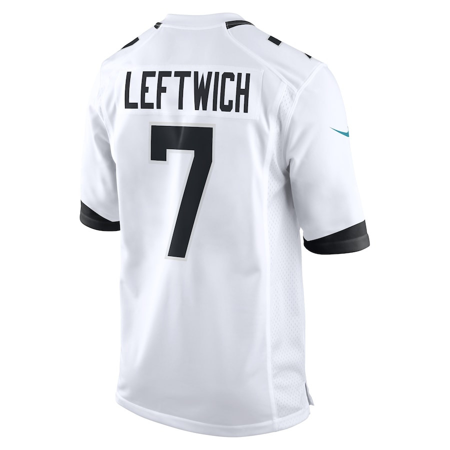Byron Leftwich 7 Jacksonville Jaguars Men Retired Game Jersey - White JS1772 nicesnker - Image 3