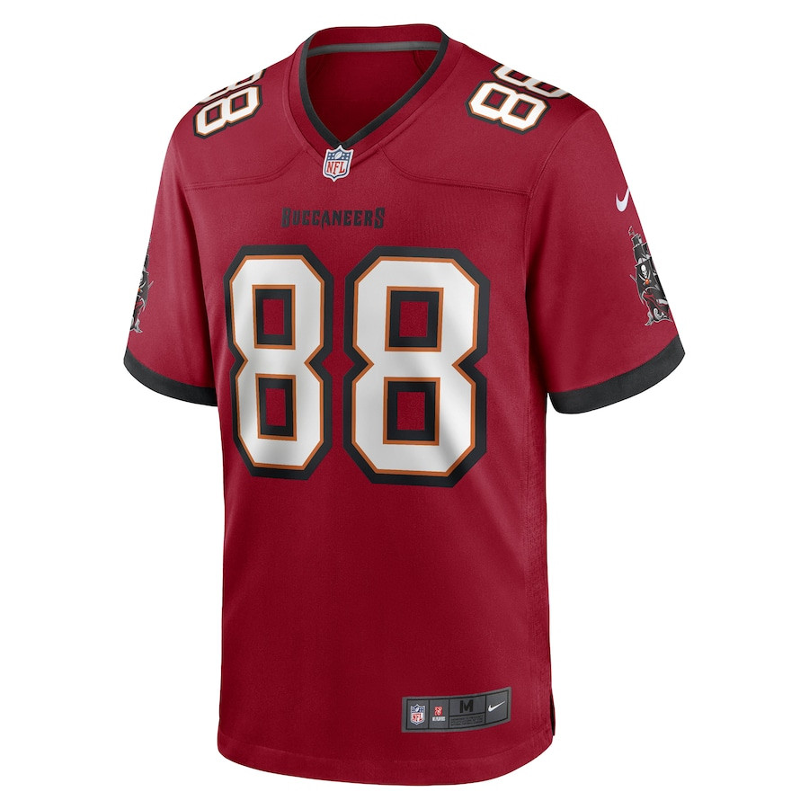 Cade Otton 88 Tampa Bay Buccaneers Game Men Jersey - Red JS2653 nicesnker - Image 2