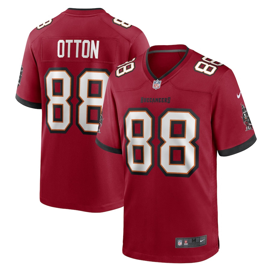 Cade Otton 88 Tampa Bay Buccaneers Game Men Jersey - Red JS2653 nicesnker