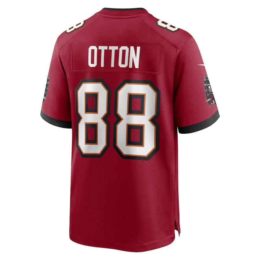 Cade Otton 88 Tampa Bay Buccaneers Game Men Jersey - Red JS2653 nicesnker - Image 3