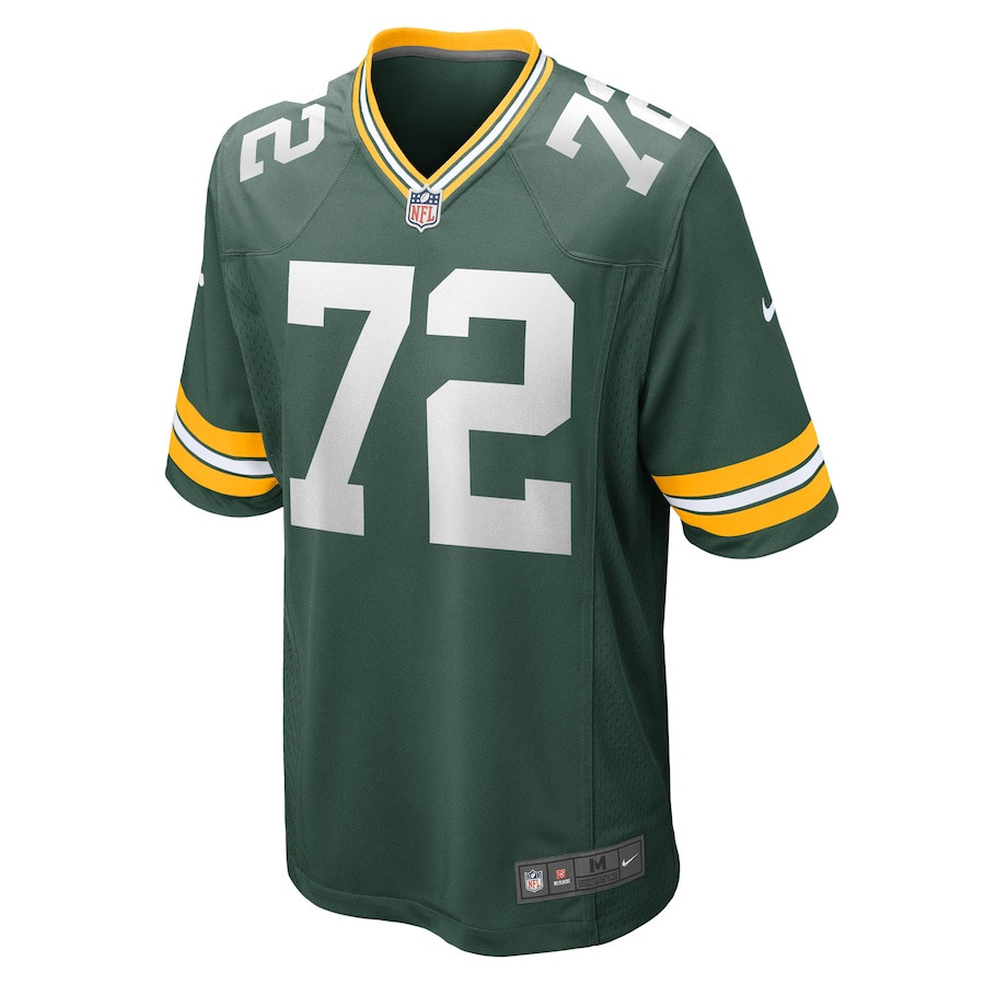 Caleb Jones 72 Green Bay Packers Men Game Jersey - Green JS7265 nicesnker - Image 2