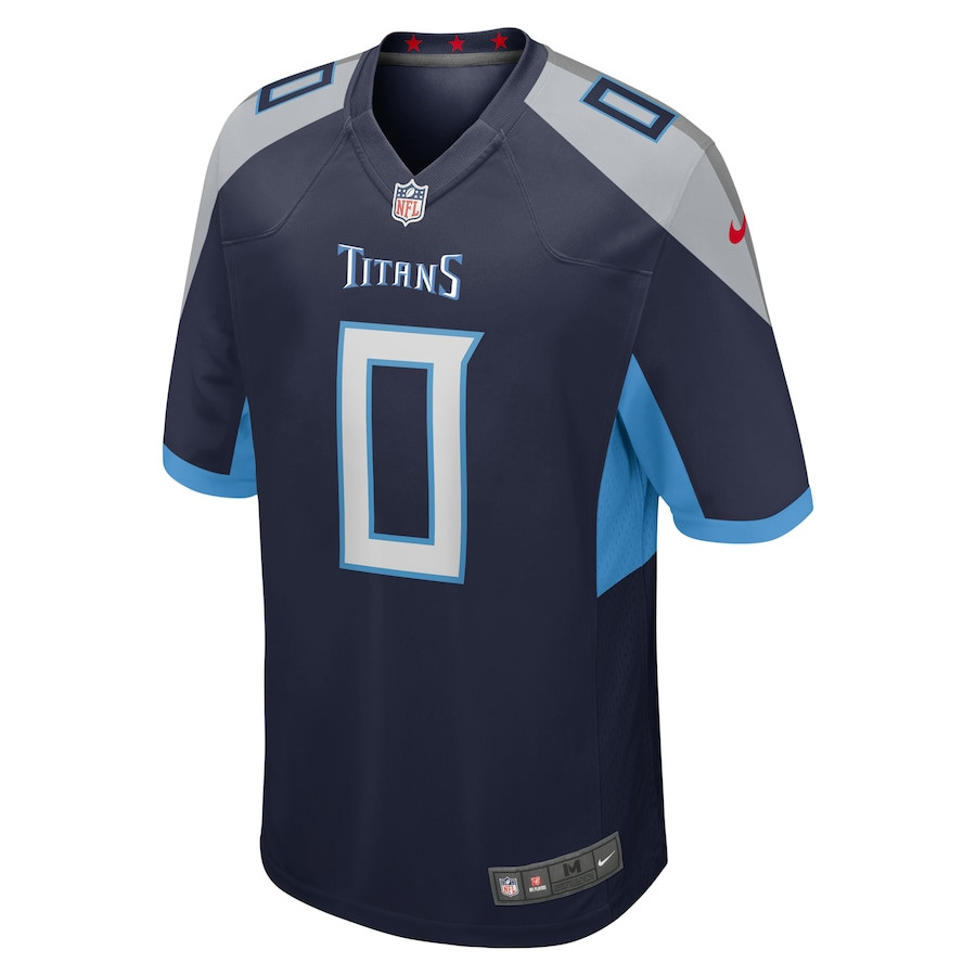 Calvin Ridley 0 Tennessee Titans Game Men Jersey - Navy JS9420 nicesnker - Image 2