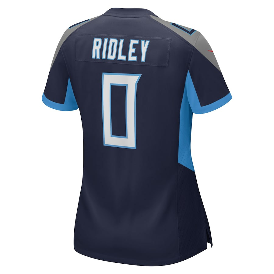Calvin Ridley 0 Tennessee Titans Game Women Jersey - Navy JS9690 nicesnker - Image 3