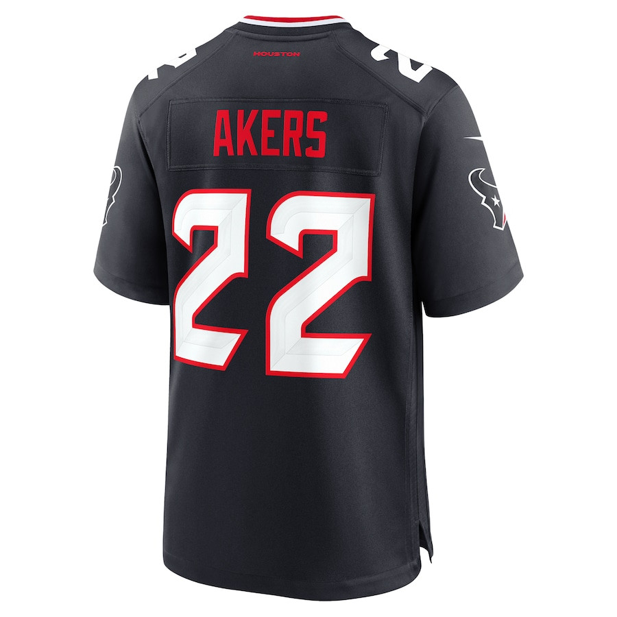 Cam Akers 22 Houston Texans Team Game Men Jersey - Navy JS8679 nicesnker - Image 3