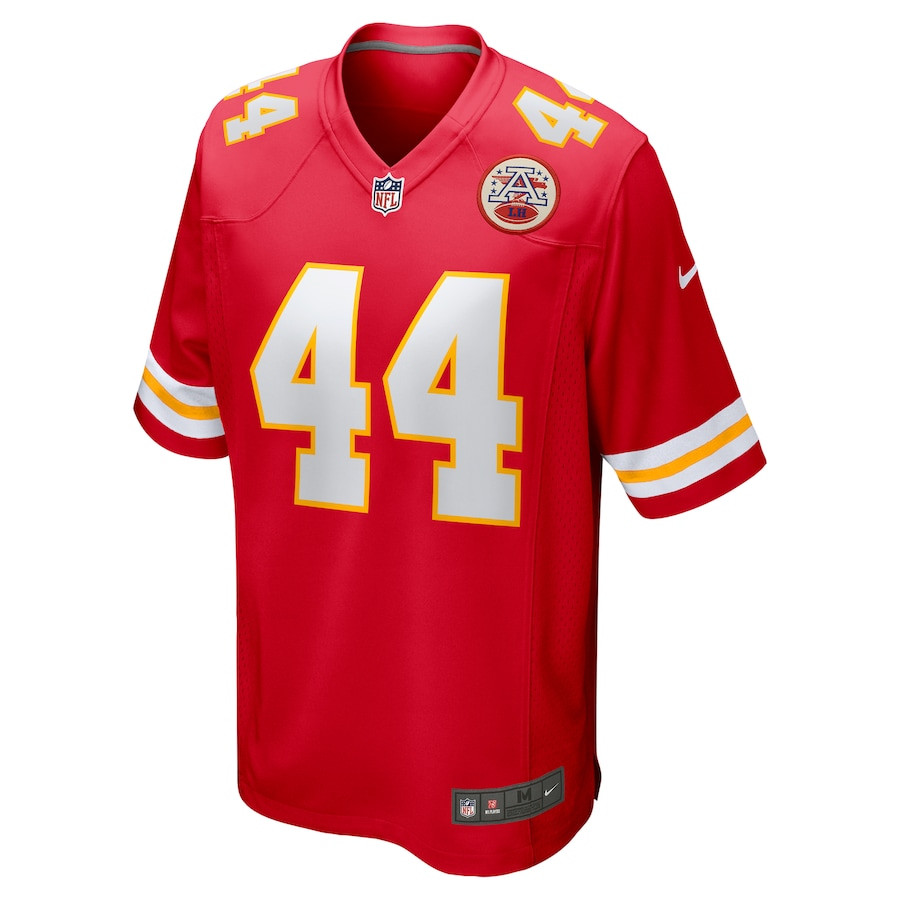 Cam Jones 44 Kansas City Chiefs Game Men Jersey - Red JS4894 nicesnker - Image 2