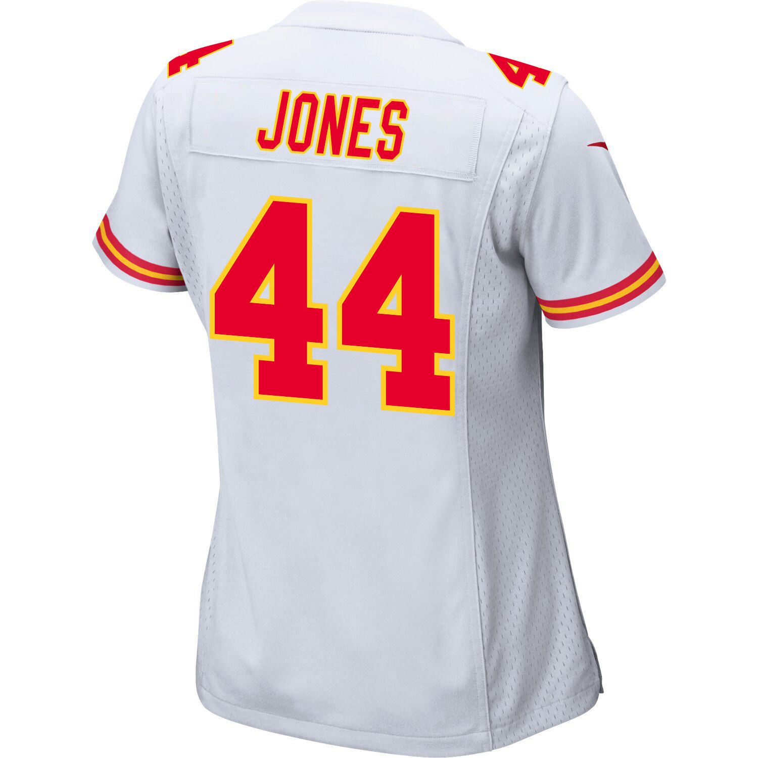 Cam Jones 44 Kansas City Chiefs Super Bowl LVIII Champions 4X Game Women Jersey - White JS5008 nicesnker - Image 3