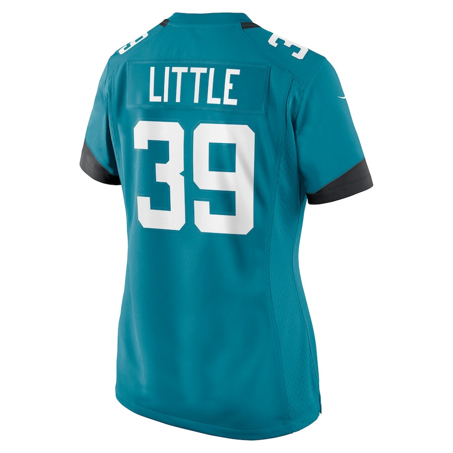 Cam Little 39 Jacksonville Jaguars Women's Game Jersey - Teal JS2456 nicesnker - Image 3