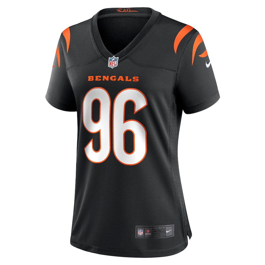 Cam Sample 96 Cincinnati Bengals Women Game Jersey - Black JS6694 nicesnker - Image 2
