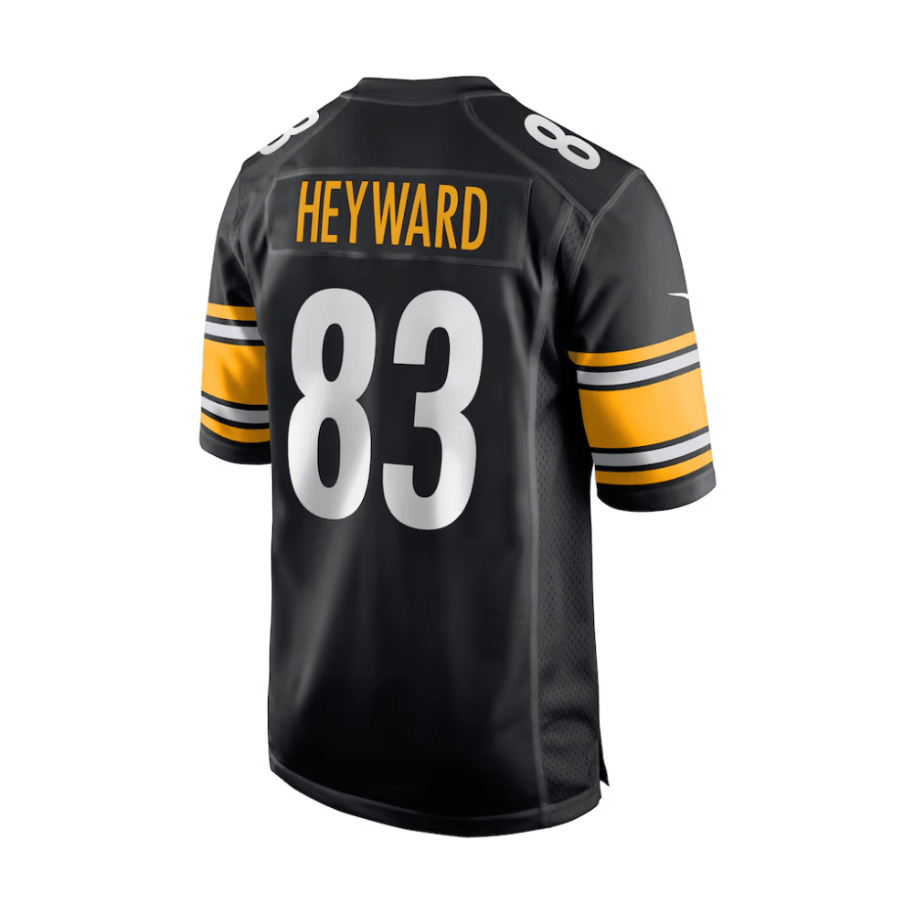 Cameron Heyward 83 Pittsburgh Steelers 2025 Pro Bowl Patch Game Men Jersey - Black JS3110 nicesnker - Image 3
