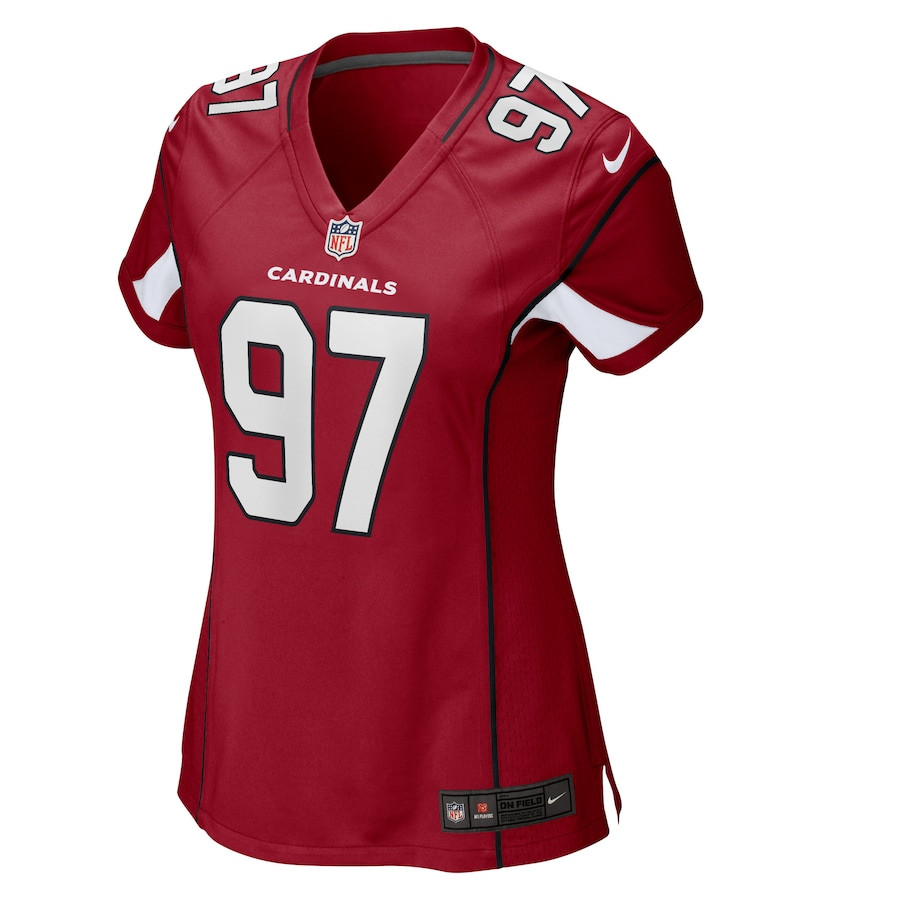 Cameron Thomas 97 Arizona Cardinals Women Game Jersey - Cardinal JS6452 nicesnker - Image 2