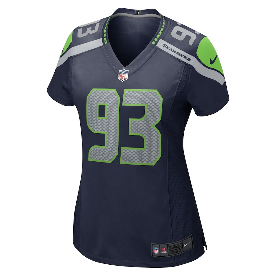 Cameron Young 93 Seattle Seahawks Women's Game Jersey - College Navy JS2630 nicesnker - Image 2