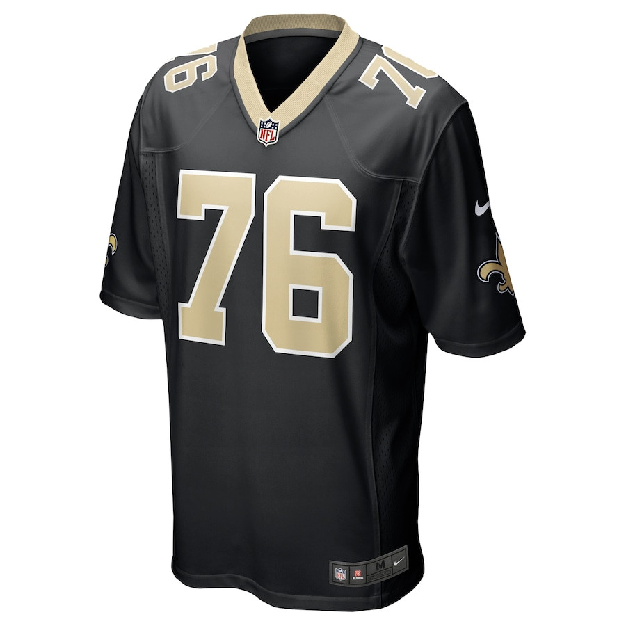 Camron Peterson 76 New Orleans Saints Game Men Jersey - Black JS2776 nicesnker - Image 2