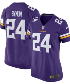Camryn Bynum 24 Minnesota Vikings Women Game Jersey - Purple JS3795 nicesnker