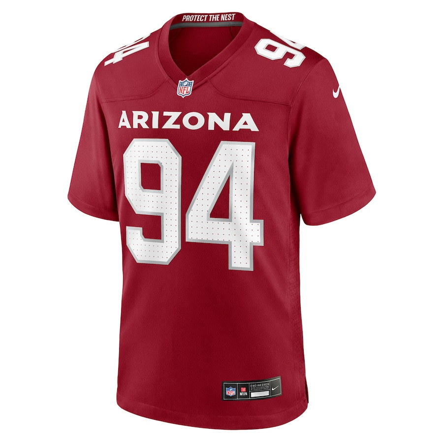 Carlos Watkins 94 Arizona Cardinals Team Game Men Jersey - Cardinal JS8591 nicesnker - Image 2