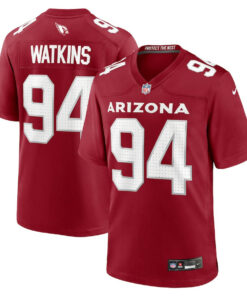 Carlos Watkins 94 Arizona Cardinals Team Game Men Jersey - Cardinal JS8591 nicesnker
