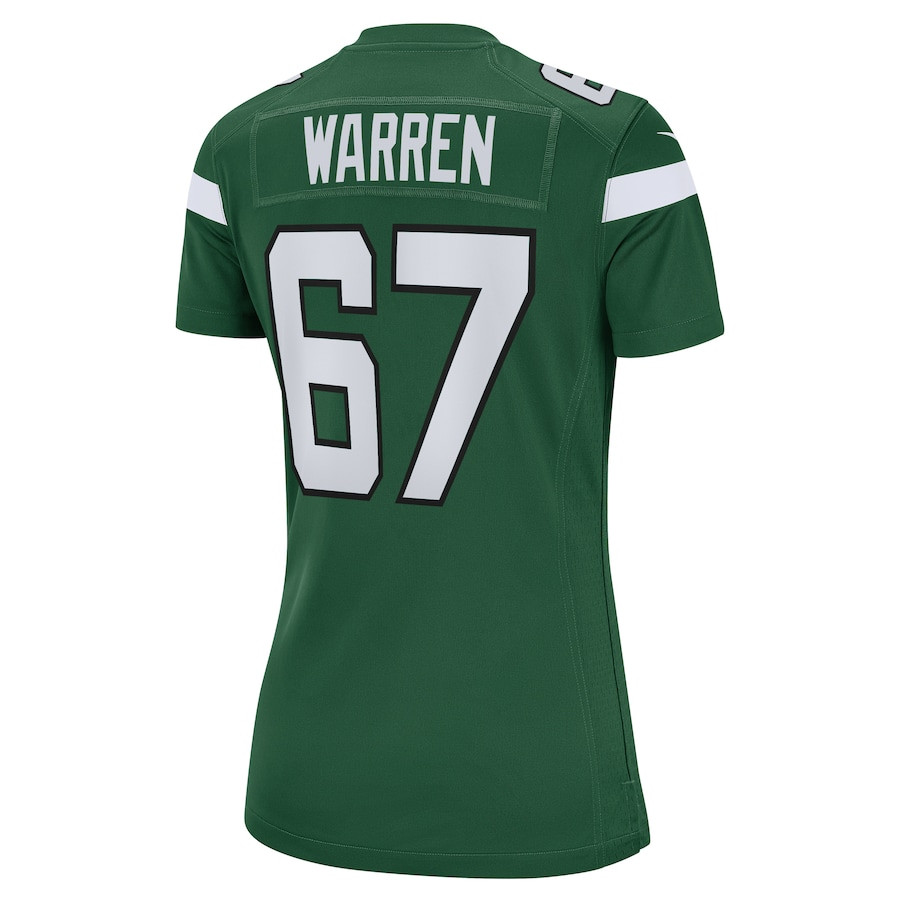 Carter Warren 67 New York Jets Women Game Jersey - Gotham Green JS7378 nicesnker - Image 3