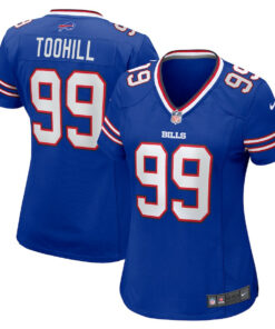 Casey Toohill 99 Buffalo Bills Women's Game Jersey - Royal JS1147 nicesnker