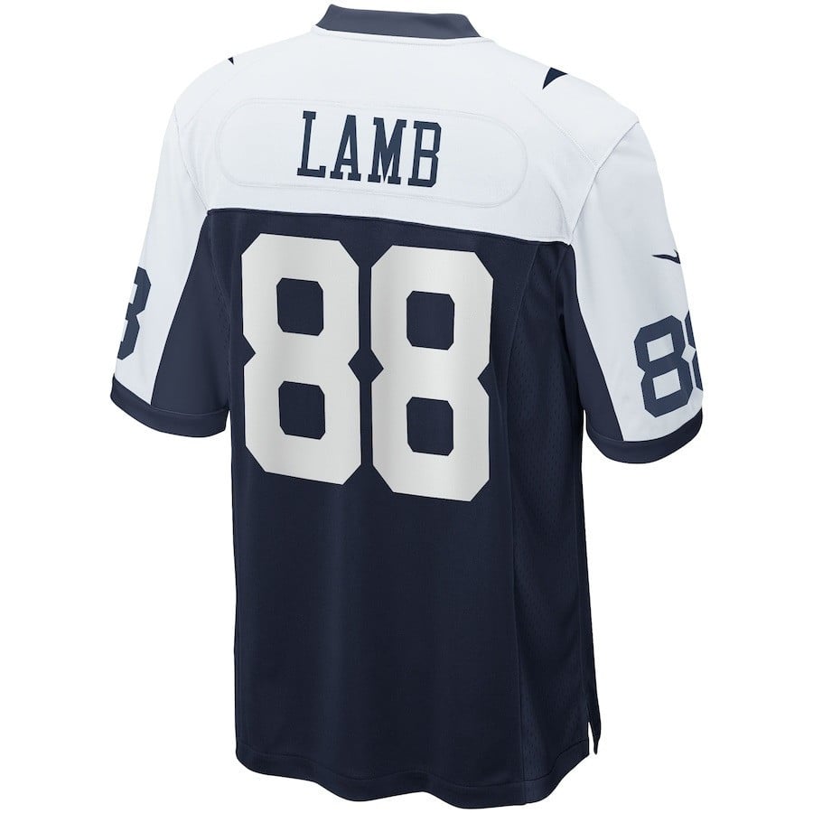 CeeDee Lamb 88 Dallas Cowboys Cee Works Hard Alternate Game Men Jersey - Navy JS2171 nicesnker - Image 3