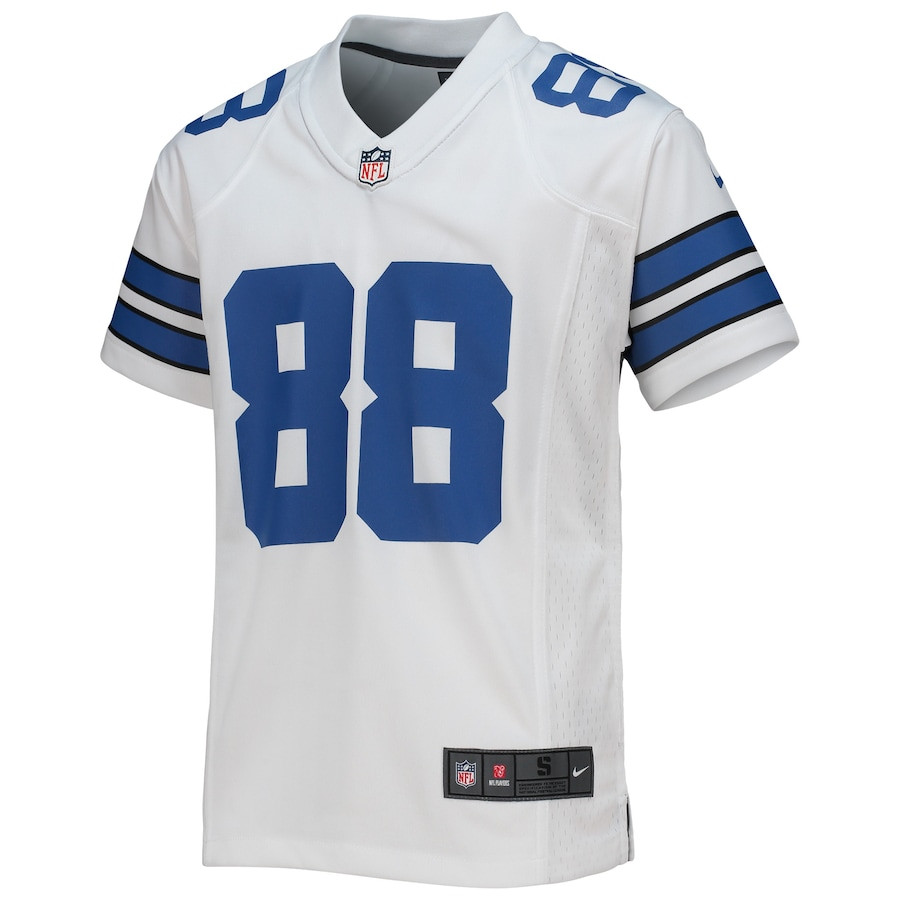 CeeDee Lamb 88 Dallas Cowboys YOUTH Game Jersey - White JS1315 nicesnker - Image 2