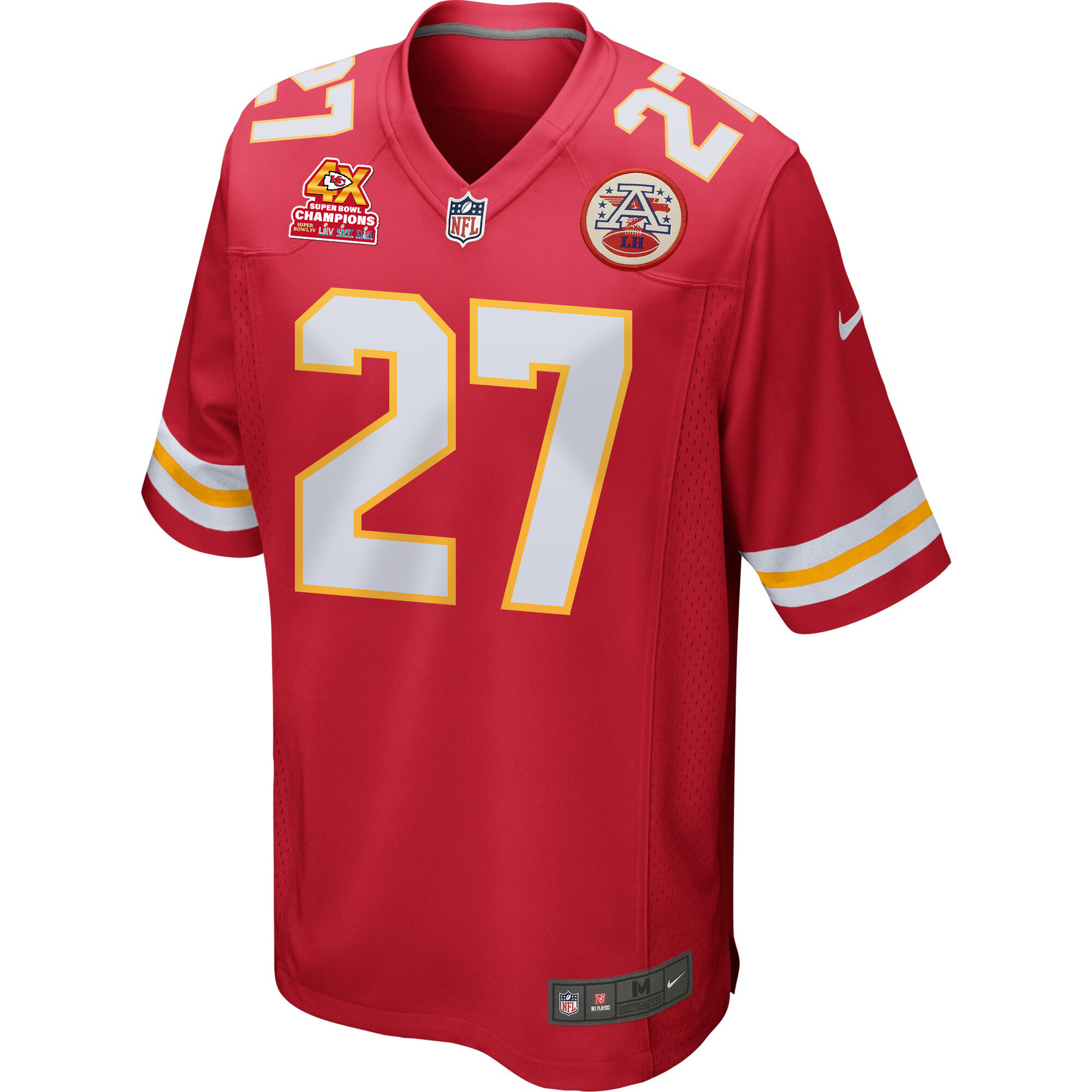Chamarri Conner 27 Kansas City Chiefs Super Bowl LVIII Champions 4X Game Men Jersey - Red JS8920 nicesnker - Image 2