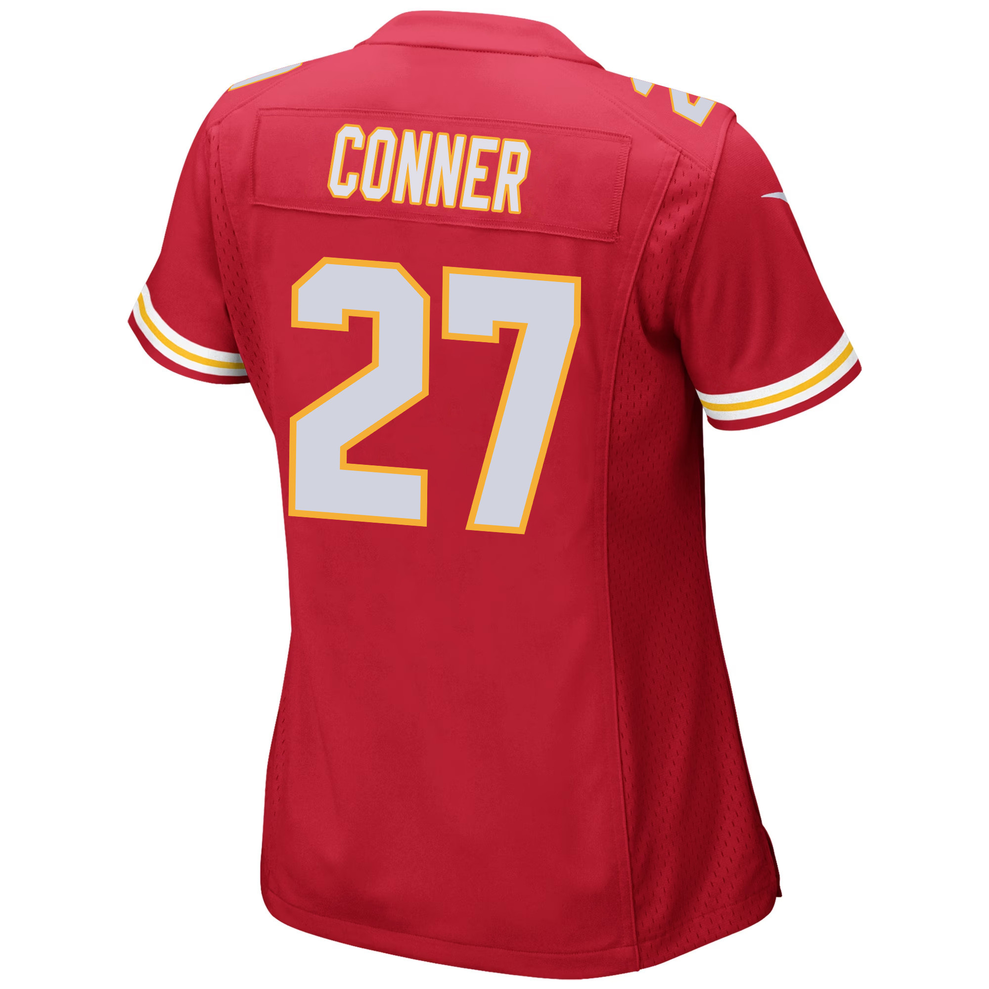 Chamarri Conner 27 Kansas City Chiefs Super Bowl LVIII Champions 4X Game Women Jersey - Red JS4833 nicesnker - Image 3