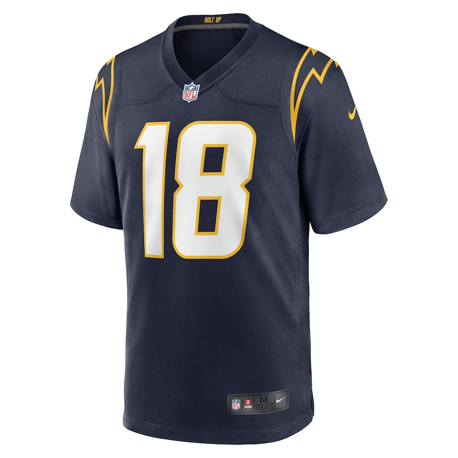 Charlie Joiner 18 Los Angeles Chargers Men Retired Jersey - Navy JS4471 nicesnker - Image 2