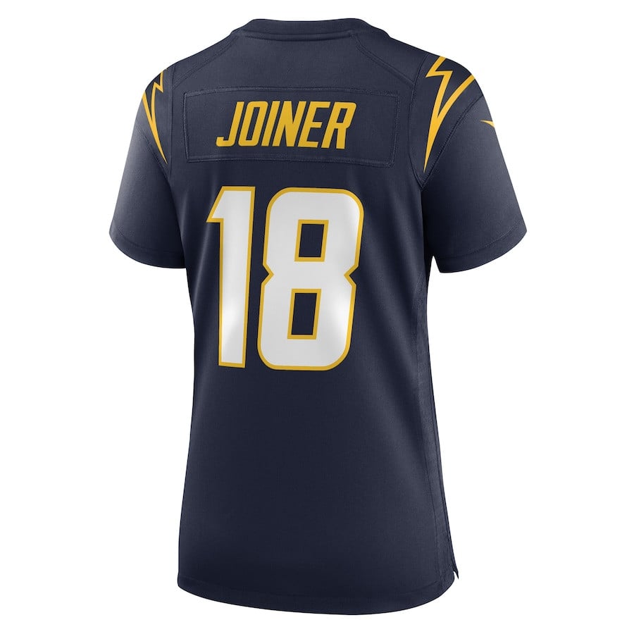Charlie Joiner 18 Los Angeles Chargers Women Retired Jersey - Navy JS9787 nicesnker - Image 3