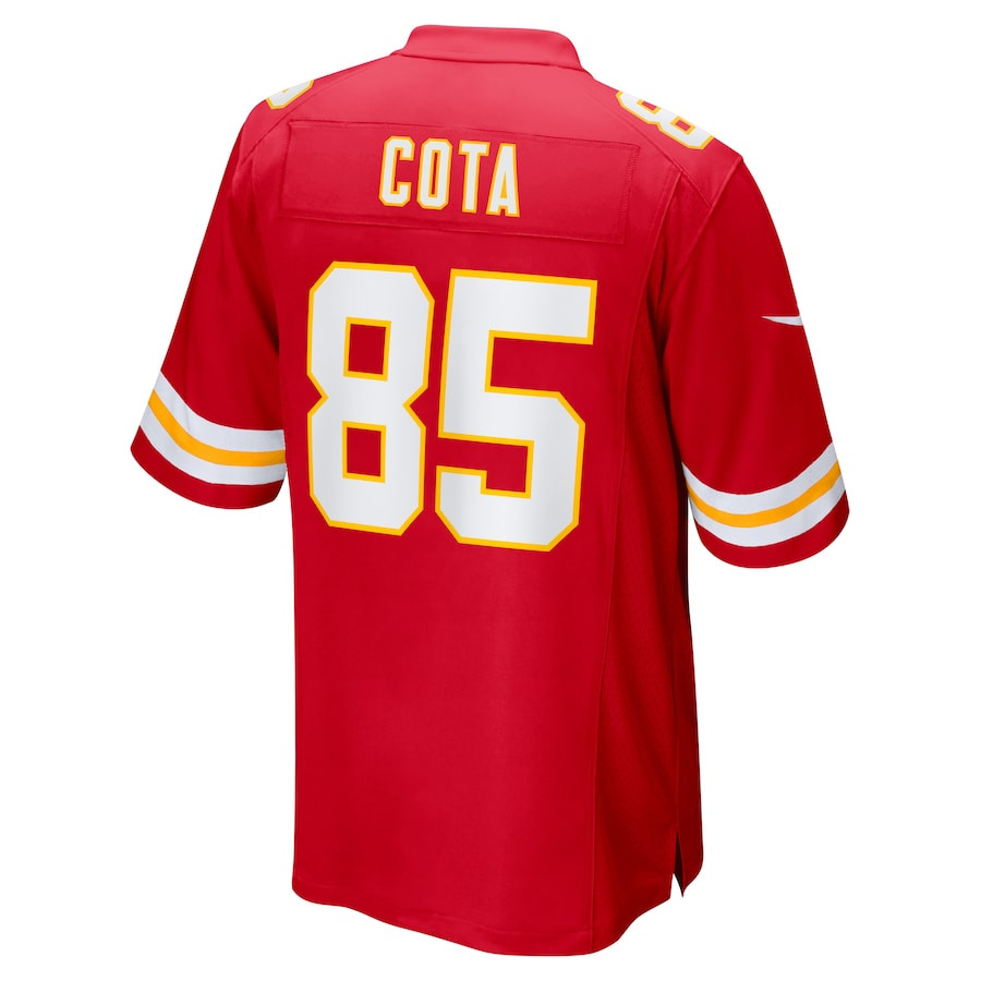 Chase Cota 85 Kansas City Chiefs Game Men Jersey - Red JS3069 nicesnker - Image 3