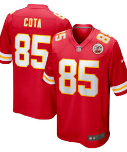 Chase Cota 85 Kansas City Chiefs Game Men Jersey - Red JS3069 nicesnker