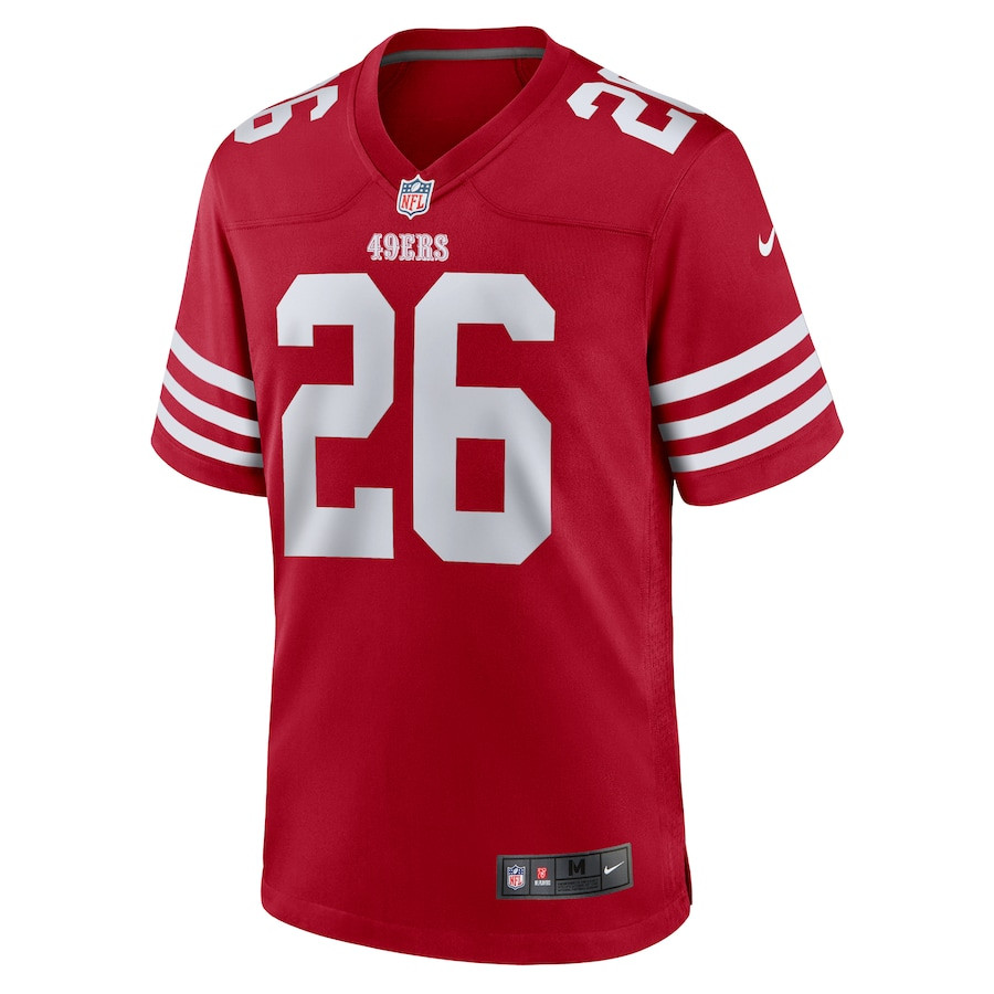 Chase Lucas 26 San Francisco 49ers Team Game Men Jersey - Scarlet JS3118 nicesnker - Image 2