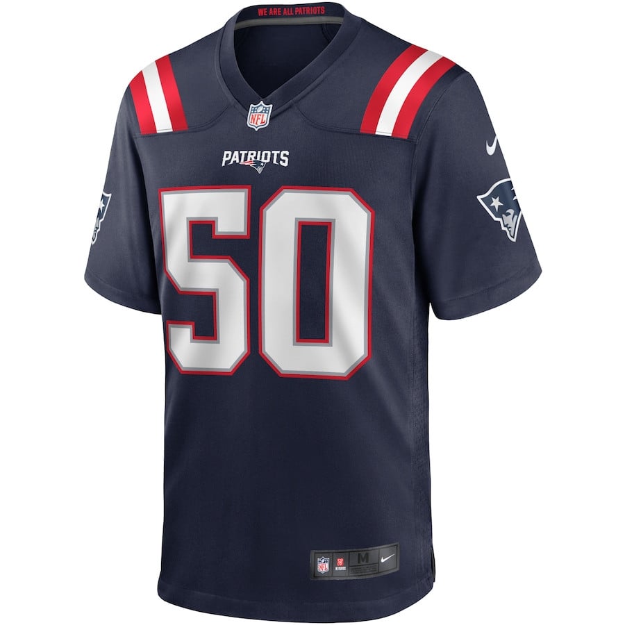 Chase Winovich 50 New England Patriots Men Game Jersey - Navy JS4580 nicesnker - Image 2