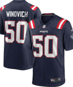 Chase Winovich 50 New England Patriots Men Game Jersey - Navy JS4580 nicesnker