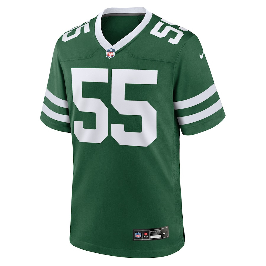 Chazz Surratt 55 New York Jets Team Game Men Jersey - Legacy Green JS4047 nicesnker - Image 2